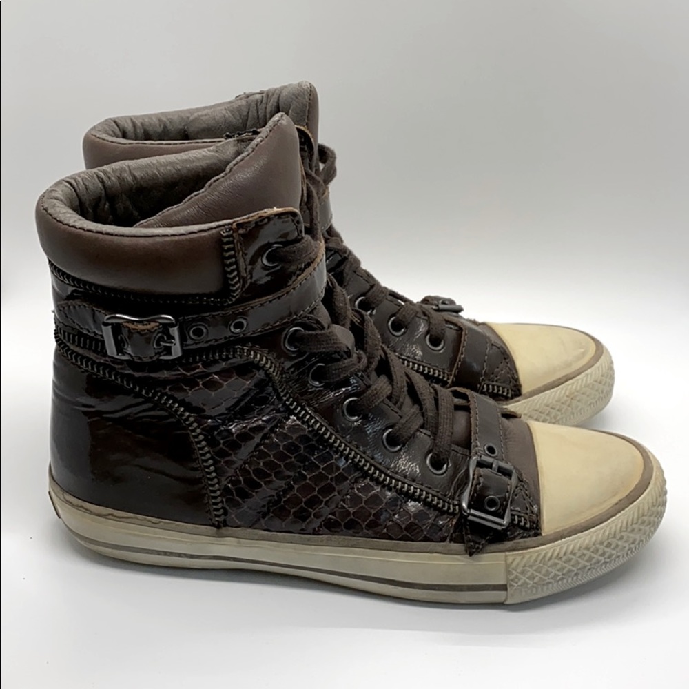 Ash Buckle Sneakers